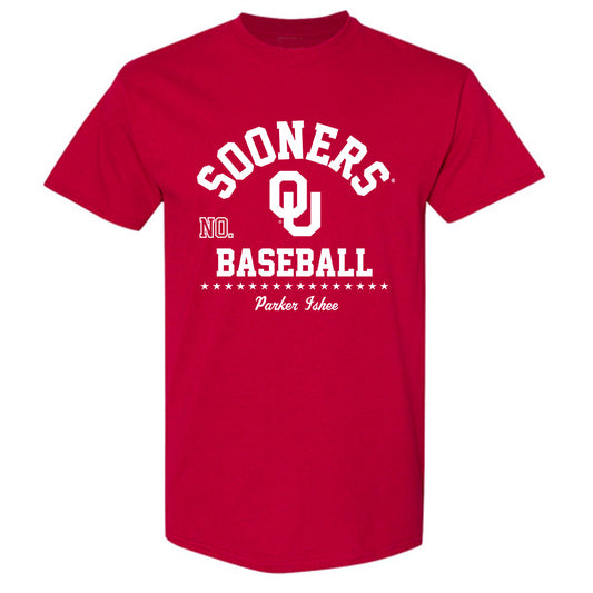 Oklahoma - NCAA Baseball : Parker Ishee - Classic Fashion Shersey T-Shirt-0