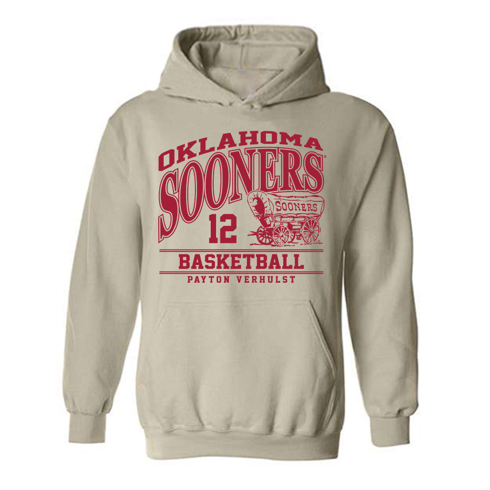 Oklahoma - NCAA Women's Basketball : Payton Verhulst - Classic Fashion Shersey Hooded Sweatshirt-0
