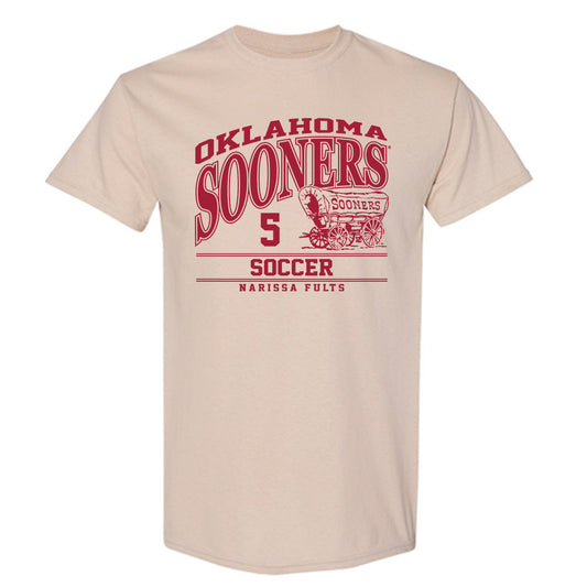 Oklahoma - NCAA Women's Soccer : Narissa Fults - Classic Fashion Shersey T-Shirt-0