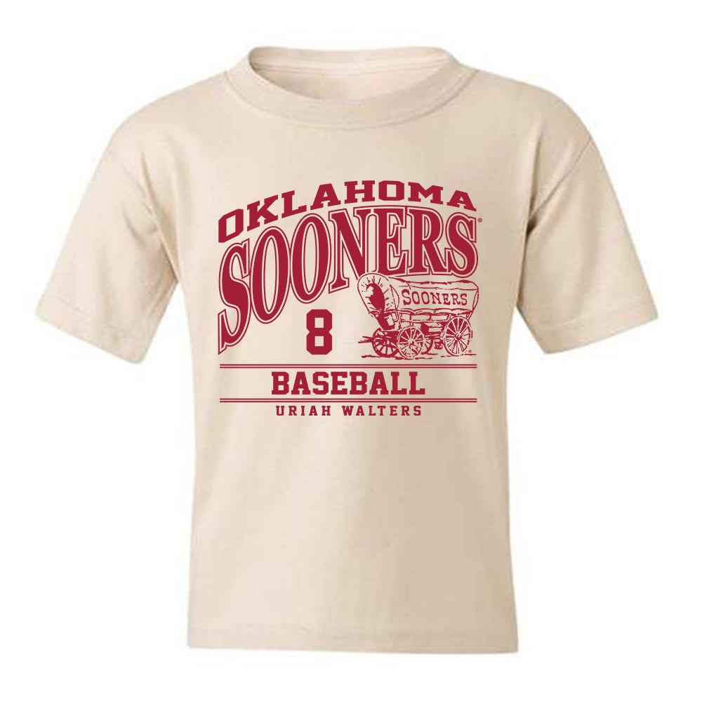 Oklahoma - NCAA Baseball : Uriah Walters - Classic Fashion Shersey Youth T-Shirt-0