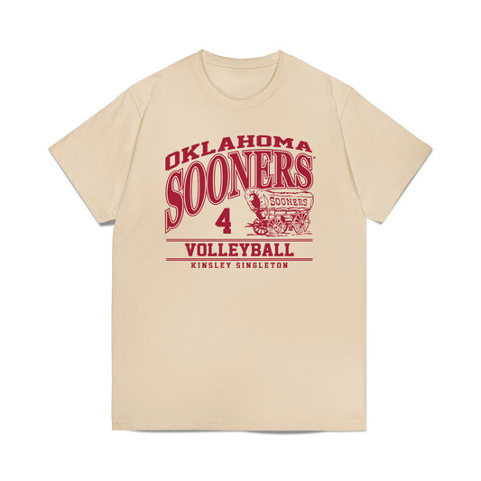 Oklahoma - NCAA Women's Volleyball : Kinsley Singleton - Classic Fashion Shersey T-Shirt-0