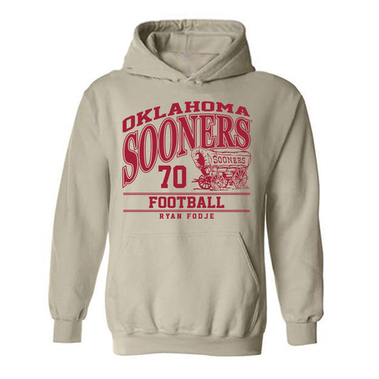 Oklahoma - NCAA Football : Ryan Fodje - Classic Fashion Shersey Hooded Sweatshirt-0