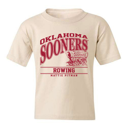 Oklahoma - NCAA Women's Rowing : Mattie Pitman - Classic Fashion Shersey Youth T-Shirt-0