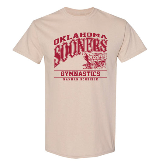 Oklahoma - NCAA Women's Gymnastics : Hannah Scheible - Classic Fashion Shersey T-Shirt-0