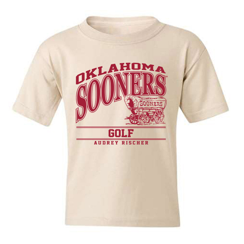 Oklahoma - NCAA Women's Golf : Audrey Rischer - Classic Fashion Shersey Youth T-Shirt-0