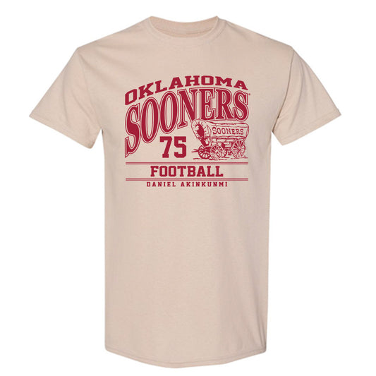 Oklahoma - NCAA Football : Daniel Akinkunmi - Classic Fashion Shersey T-Shirt-0