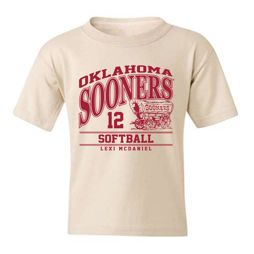 Oklahoma - NCAA Softball : Lexi McDaniel - Classic Fashion Shersey Youth T-Shirt-0
