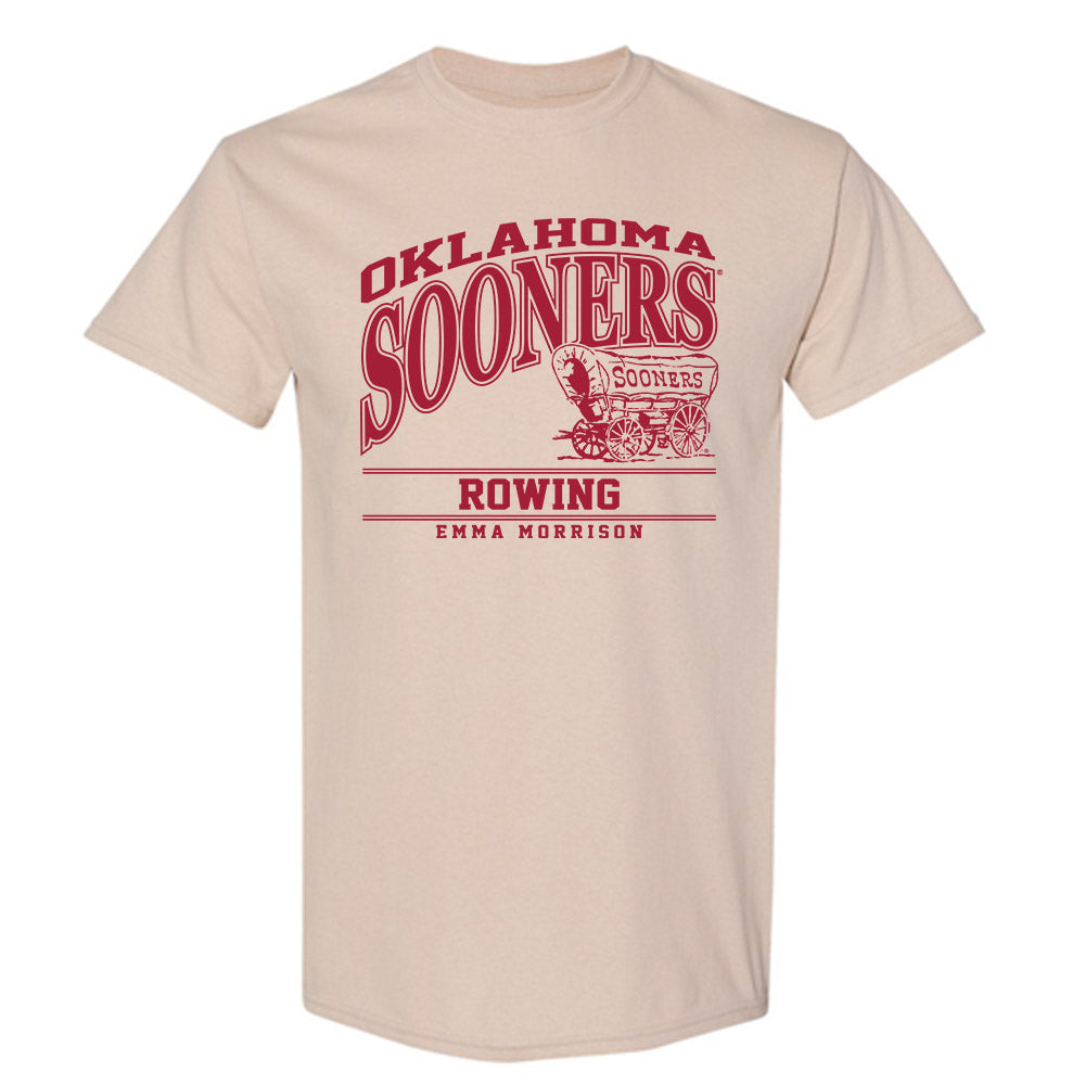 Oklahoma - NCAA Women's Rowing : Emma Morrison - Classic Fashion Shersey T-Shirt-0
