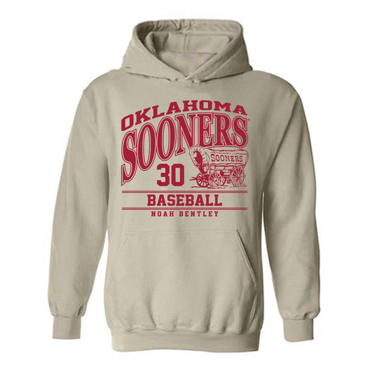 Oklahoma - NCAA Baseball : Noah Bentley - Classic Fashion Shersey Hooded Sweatshirt-0
