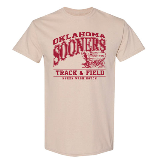Oklahoma - NCAA Men's Track & Field : Kyren Washington - Classic Fashion Shersey T-Shirt-0