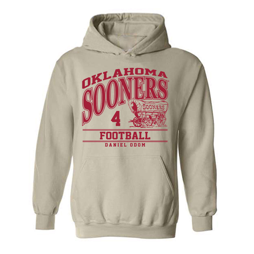 Oklahoma - NCAA Football : Daniel Odom - Classic Fashion Shersey Hooded Sweatshirt-0