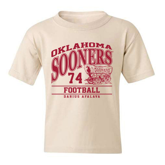 Oklahoma - NCAA Football : Darius Afalava - Classic Fashion Shersey Youth T-Shirt-0