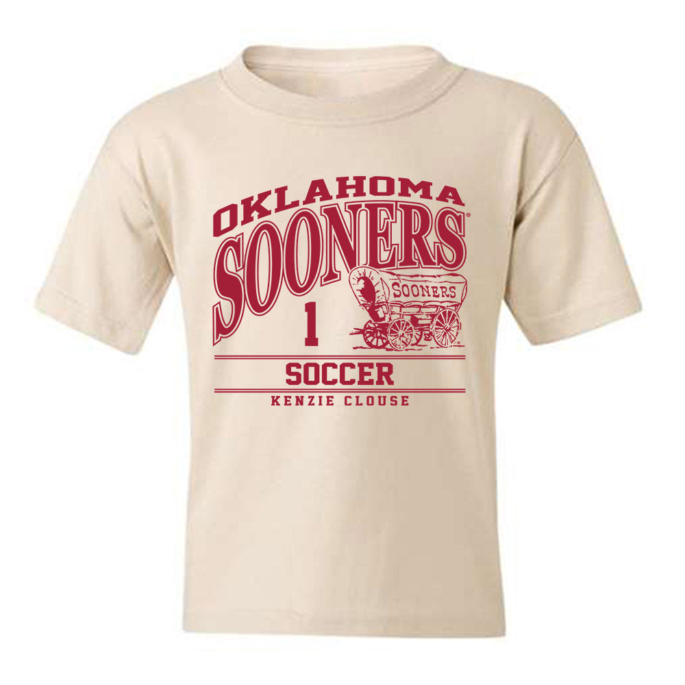 Oklahoma - NCAA Women's Soccer : Kenzie Clouse - Classic Fashion Shersey Youth T-Shirt-0