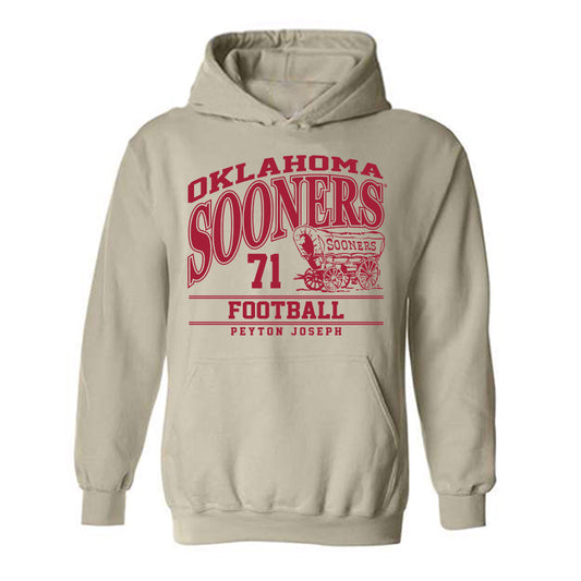 Oklahoma - NCAA Football : Peyton Joseph - Classic Fashion Shersey Hooded Sweatshirt-0