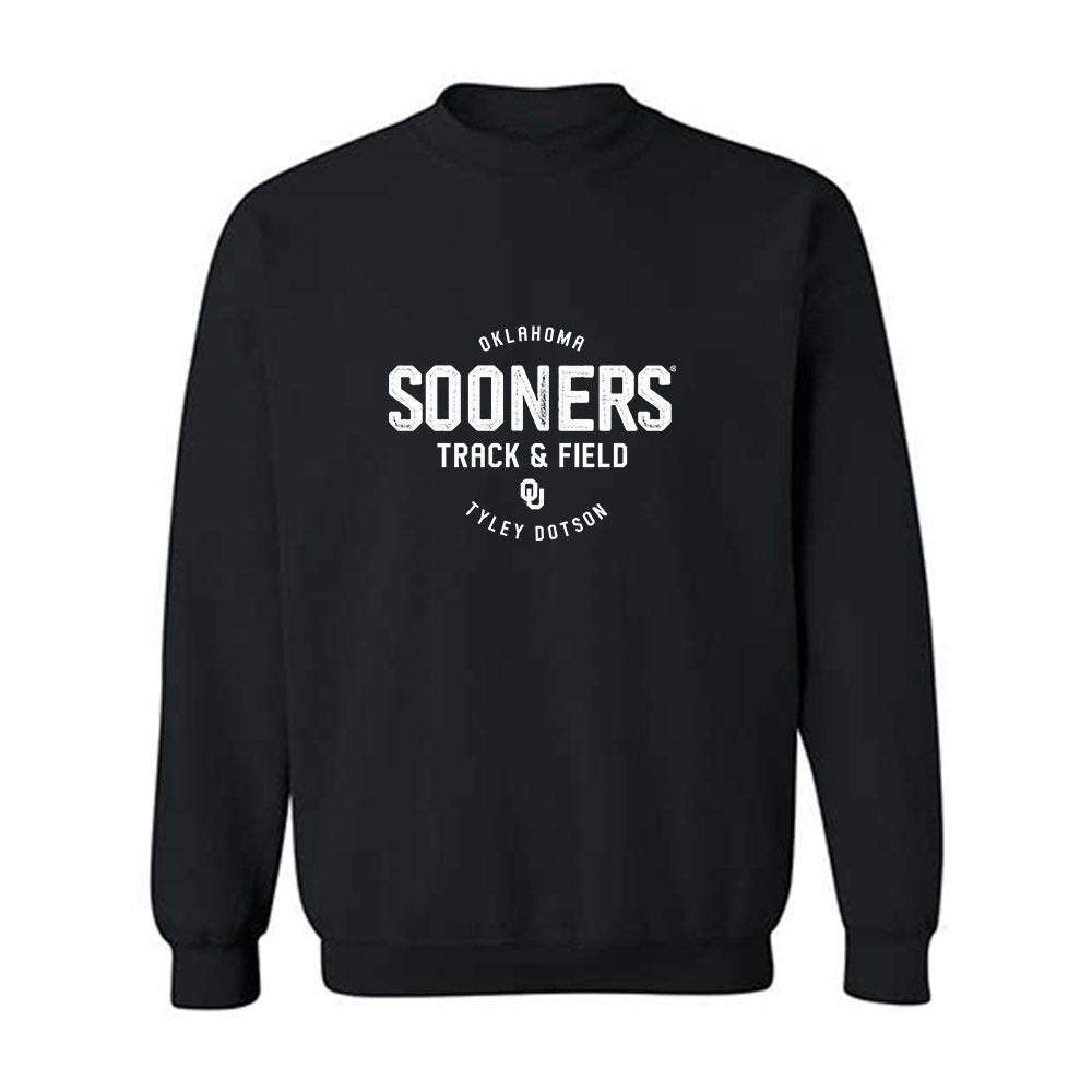 Oklahoma - NCAA Women's Track & Field : Tyley Dotson - Crewneck Sweatshirt-0