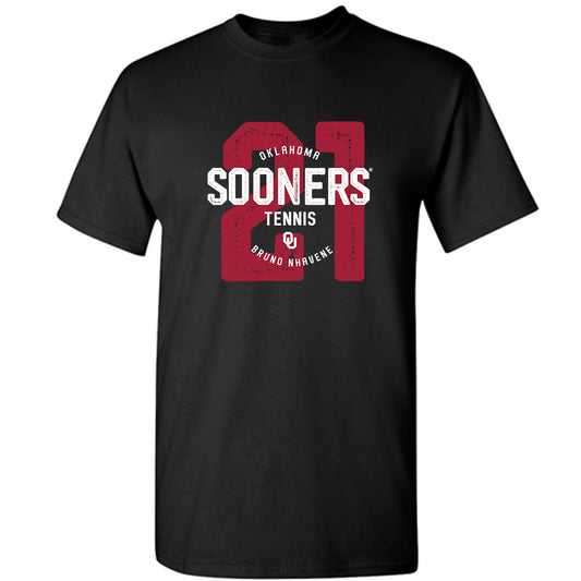 Oklahoma - NCAA Men's Tennis : Bruno Nhavene - T-Shirt-0