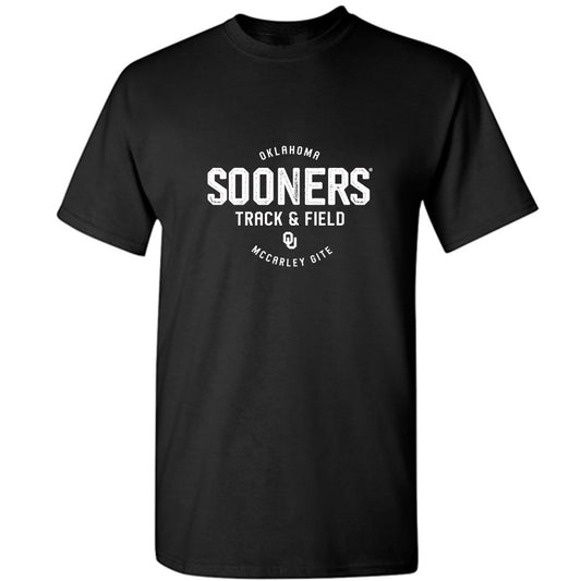 Oklahoma - NCAA Women's Track & Field : McCarley Gite - T-Shirt-0
