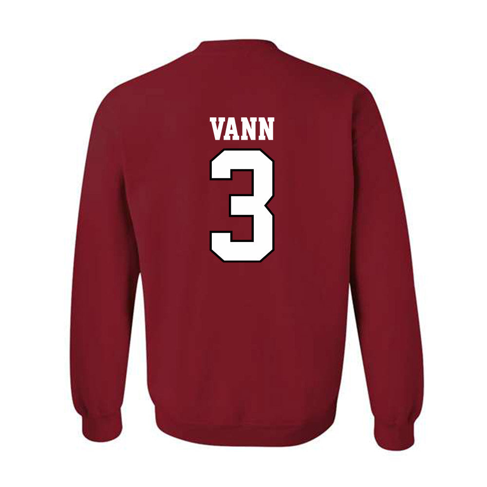 Oklahoma - NCAA Women's Basketball : Zya Vann - Sports Shersey Crewneck Sweatshirt-1