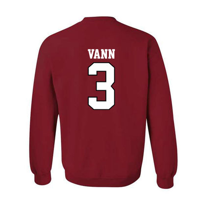 Oklahoma - NCAA Women's Basketball : Zya Vann - Sports Shersey Crewneck Sweatshirt-1
