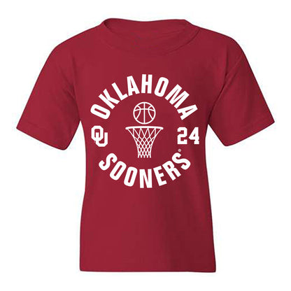 Oklahoma - NCAA Women's Basketball : Keeley Parks - Sports Shersey Youth T-Shirt-0