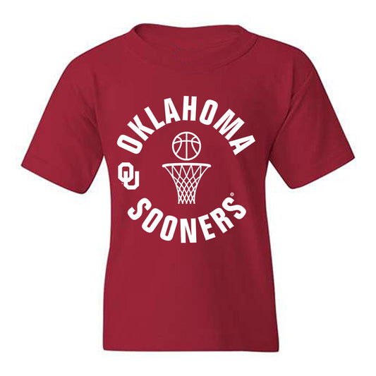 Oklahoma - NCAA Men's Basketball : Khani Rooths - Sports Shersey Youth T-Shirt-0