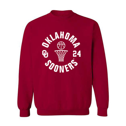 Oklahoma - NCAA Women's Basketball : Keeley Parks - Sports Shersey Crewneck Sweatshirt-0