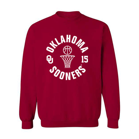 Oklahoma - NCAA Women's Basketball : Raegan Beers - Sports Shersey Crewneck Sweatshirt-0