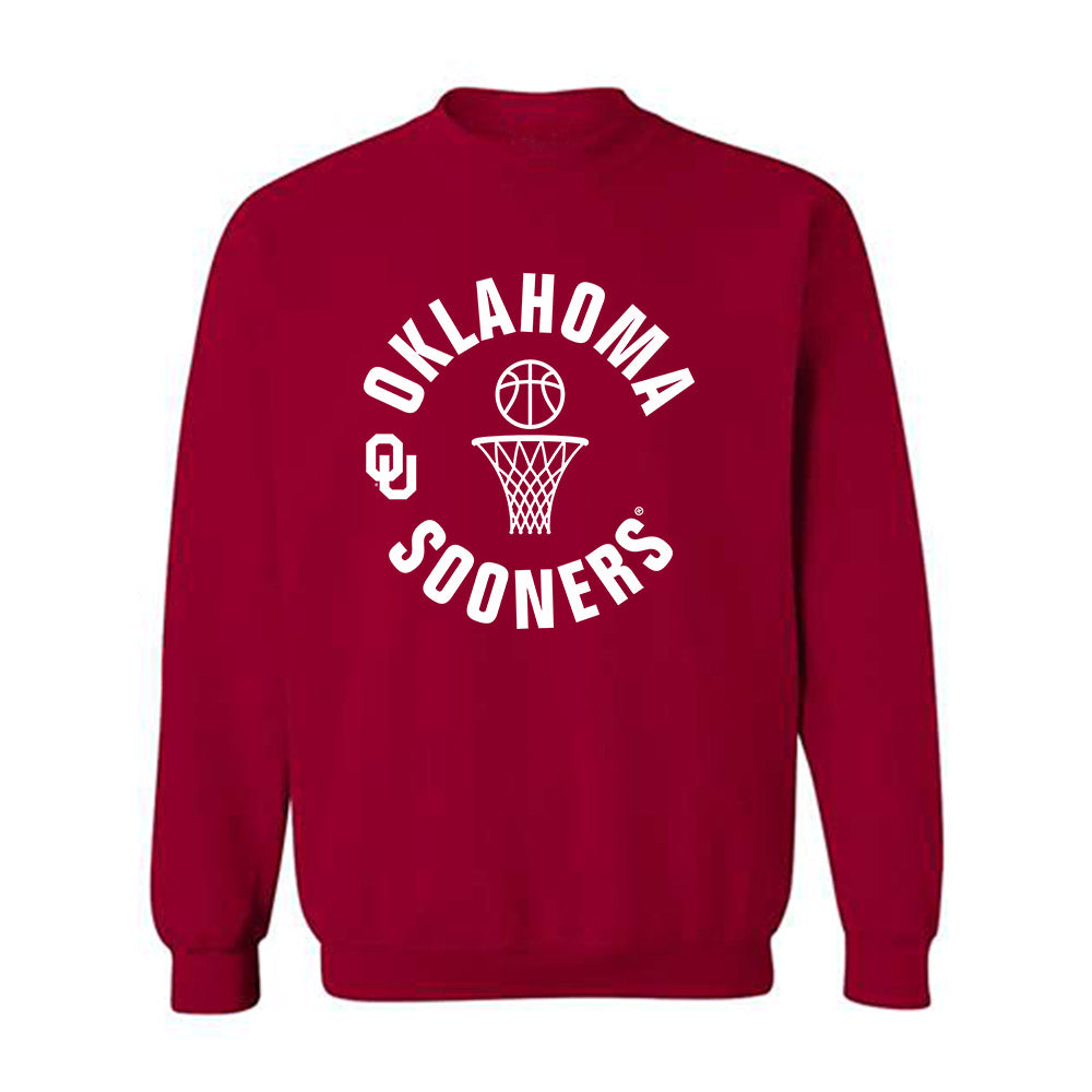 Oklahoma - NCAA Men's Basketball : Richard Isaacs - Sports Shersey Crewneck Sweatshirt-0