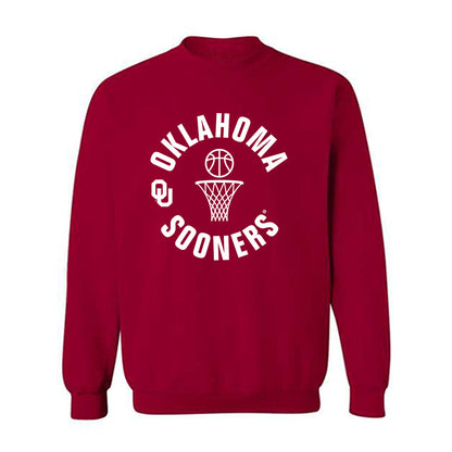 Oklahoma - NCAA Men's Basketball : Richard Isaacs - Sports Shersey Crewneck Sweatshirt-0