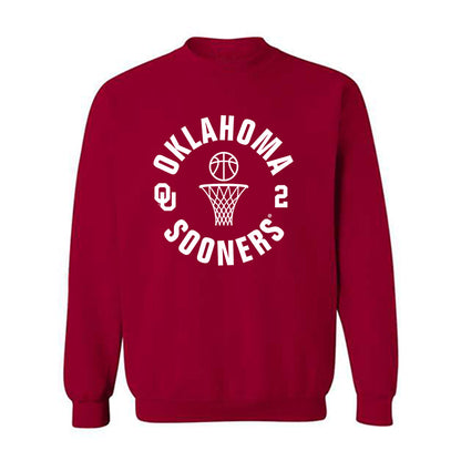 Oklahoma - NCAA Women's Basketball : Aaliyah Chavez - Sports Shersey Crewneck Sweatshirt-0