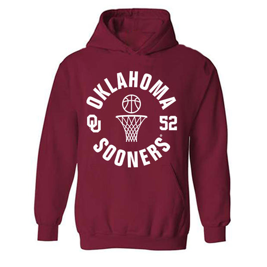 Oklahoma - NCAA Women's Basketball : Raegan Beers - Sports Shersey Hooded Sweatshirt-0