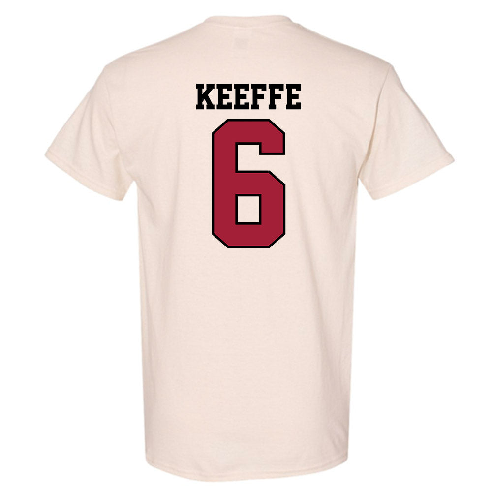 Oklahoma - NCAA Men's Basketball : Finley Keeffe - Sports Shersey T-Shirt-1