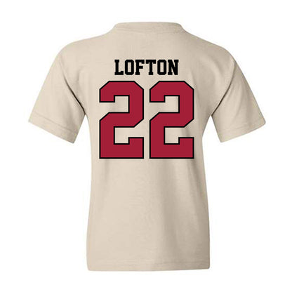 Oklahoma - NCAA Women's Basketball : Keziah Lofton - Sports Shersey Youth T-Shirt-1