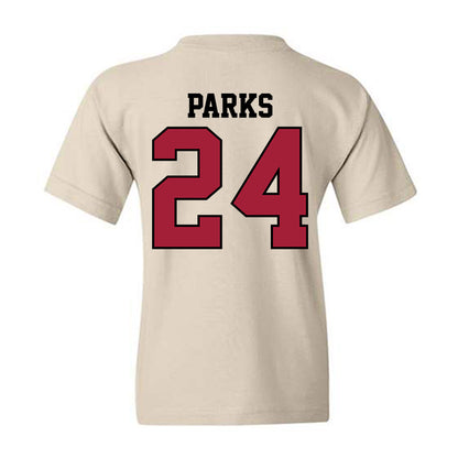 Oklahoma - NCAA Women's Basketball : Keeley Parks - Sports Shersey Youth T-Shirt-1