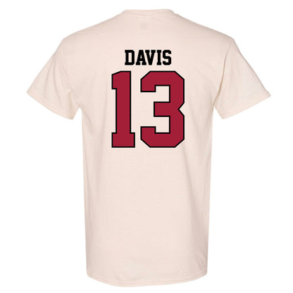 Oklahoma - NCAA Men's Basketball : Tae Davis - Sports Shersey T-Shirt-1
