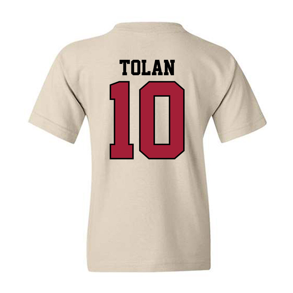 Oklahoma - NCAA Women's Basketball : Emma Tolan - Sports Shersey Youth T-Shirt-1