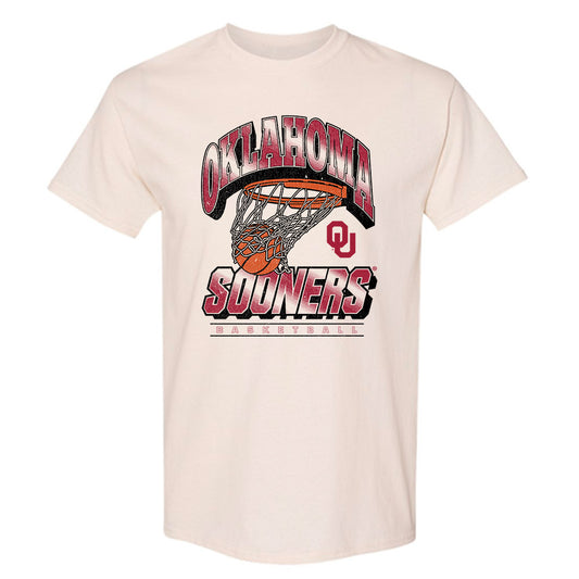 Oklahoma - NCAA Men's Basketball : Finley Keeffe - Sports Shersey T-Shirt-0