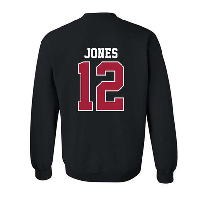 Oklahoma - NCAA Men's Basketball : Jadon Jones - Sports Shersey Crewneck Sweatshirt-1