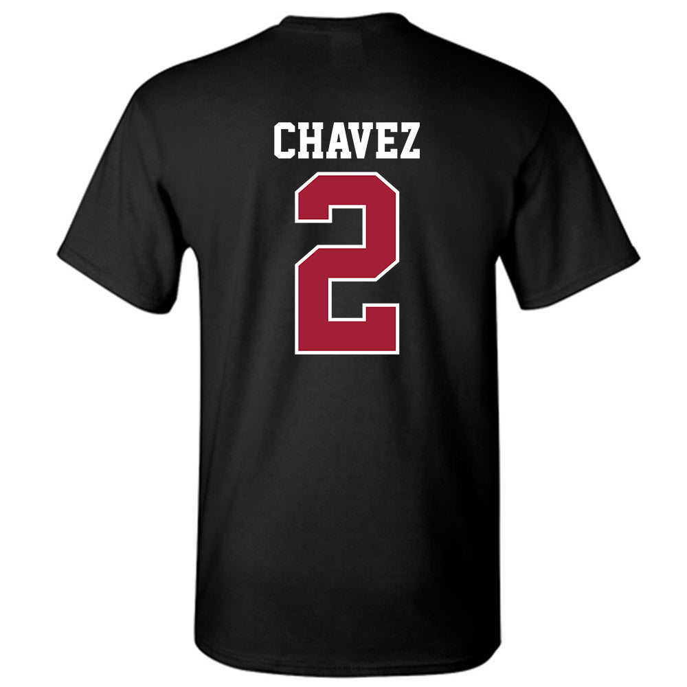 Oklahoma - NCAA Women's Basketball : Aaliyah Chavez - Sports Shersey T-Shirt-1