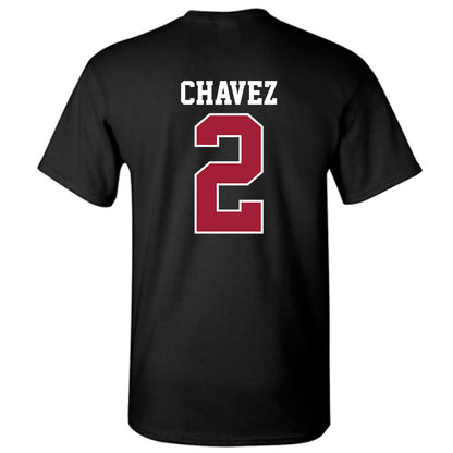 Oklahoma - NCAA Women's Basketball : Aaliyah Chavez - Sports Shersey T-Shirt-1