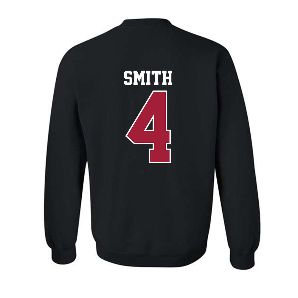 Oklahoma - NCAA Women's Basketball : Caya Smith - Sports Shersey Crewneck Sweatshirt-1