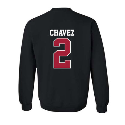 Oklahoma - NCAA Women's Basketball : Aaliyah Chavez - Sports Shersey Crewneck Sweatshirt-1