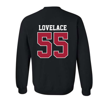 Oklahoma - NCAA Men's Basketball : Reid Lovelace - Sports Shersey Crewneck Sweatshirt-1