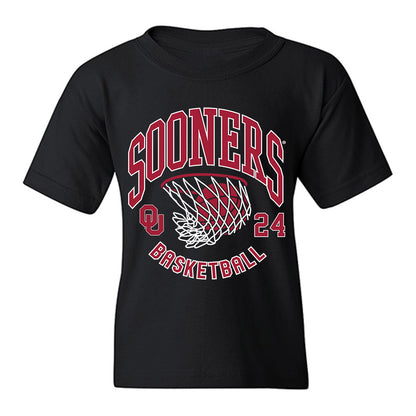Oklahoma - NCAA Women's Basketball : Keeley Parks - Sports Shersey Youth T-Shirt-0