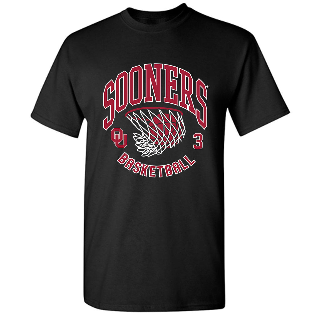 Oklahoma - NCAA Men's Basketball : Jeff Nwankwo - Sports Shersey T-Shirt-0