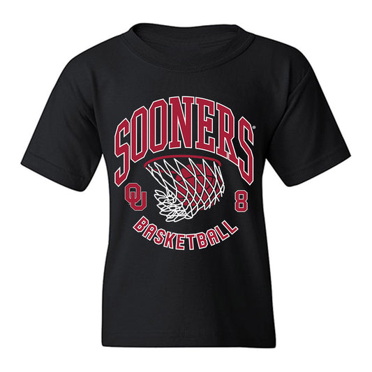 Oklahoma - NCAA Men's Basketball : Kai Rogers - Sports Shersey Youth T-Shirt-0