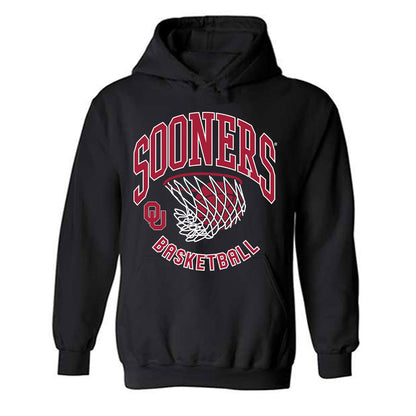 Oklahoma - NCAA Men's Basketball : Richard Isaacs - Sports Shersey Hooded Sweatshirt-0