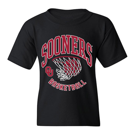 Oklahoma - NCAA Men's Basketball : Khani Rooths - Sports Shersey Youth T-Shirt-0
