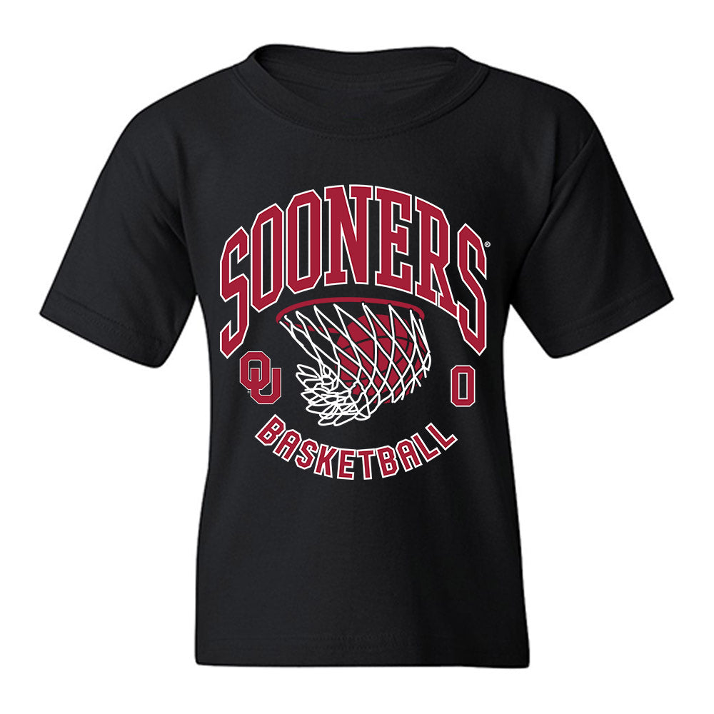 Oklahoma - NCAA Men's Basketball : Jake Hansen - Sports Shersey Youth T-Shirt-0