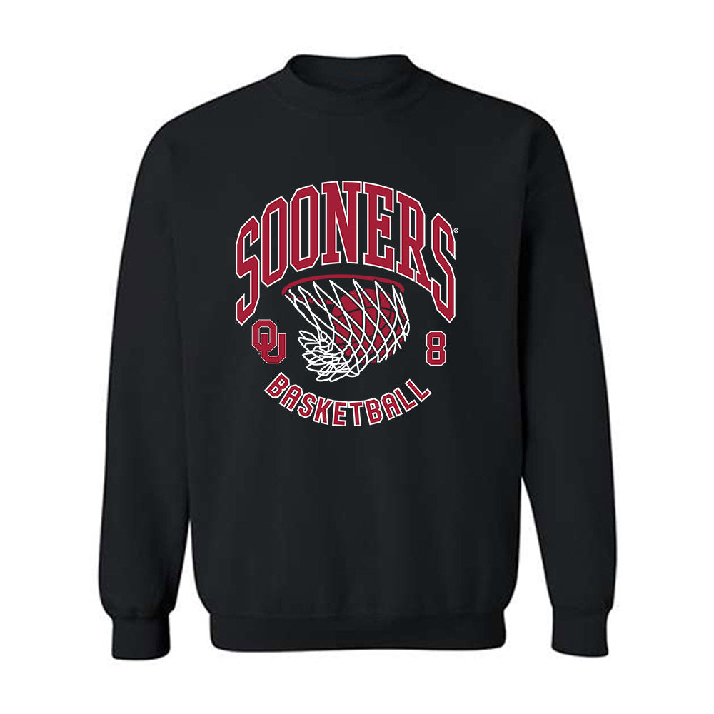 Oklahoma - NCAA Men's Basketball : Kai Rogers - Sports Shersey Crewneck Sweatshirt-0